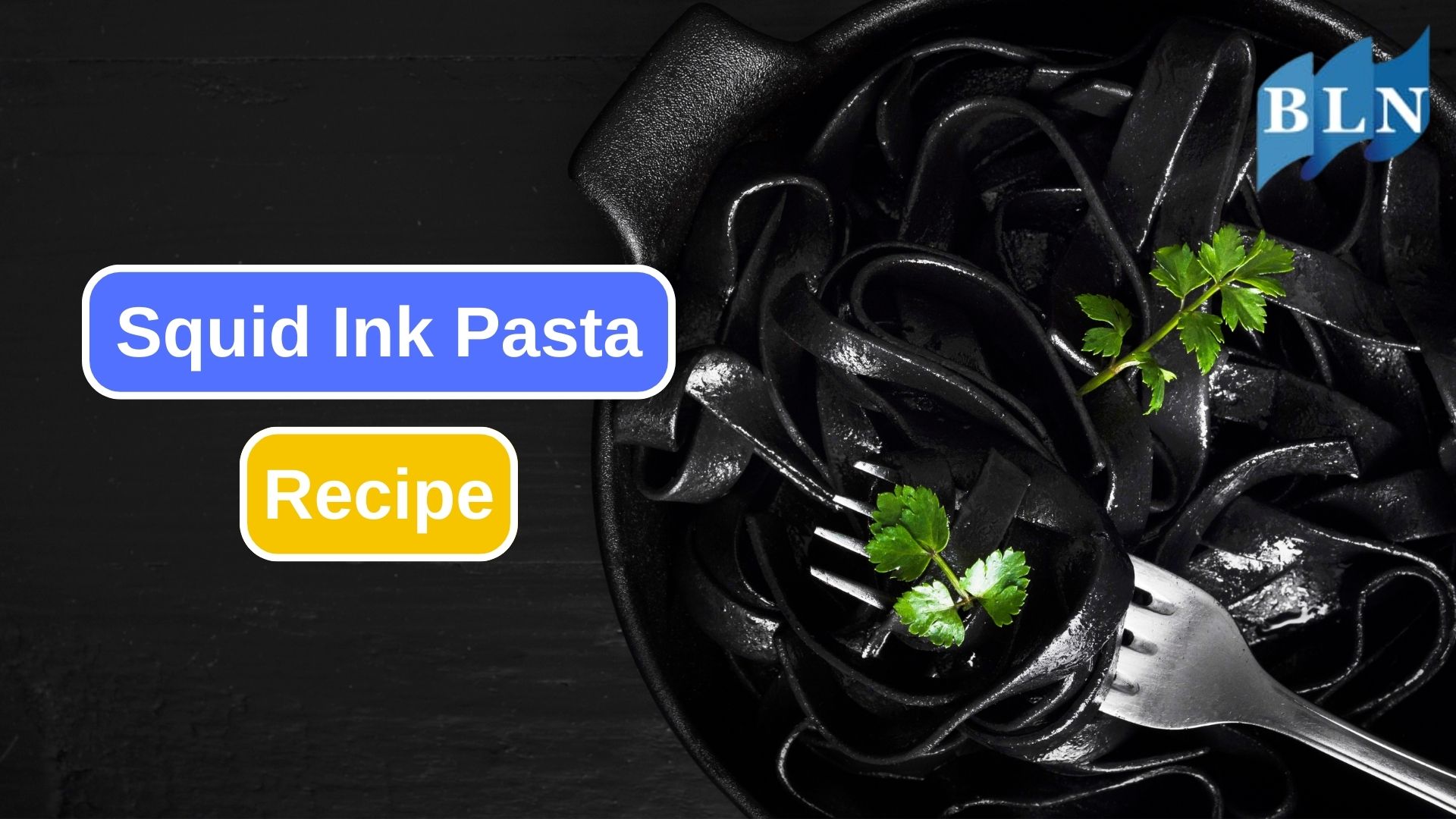 Try This Easy Squid Ink Pasta Recipe at Home